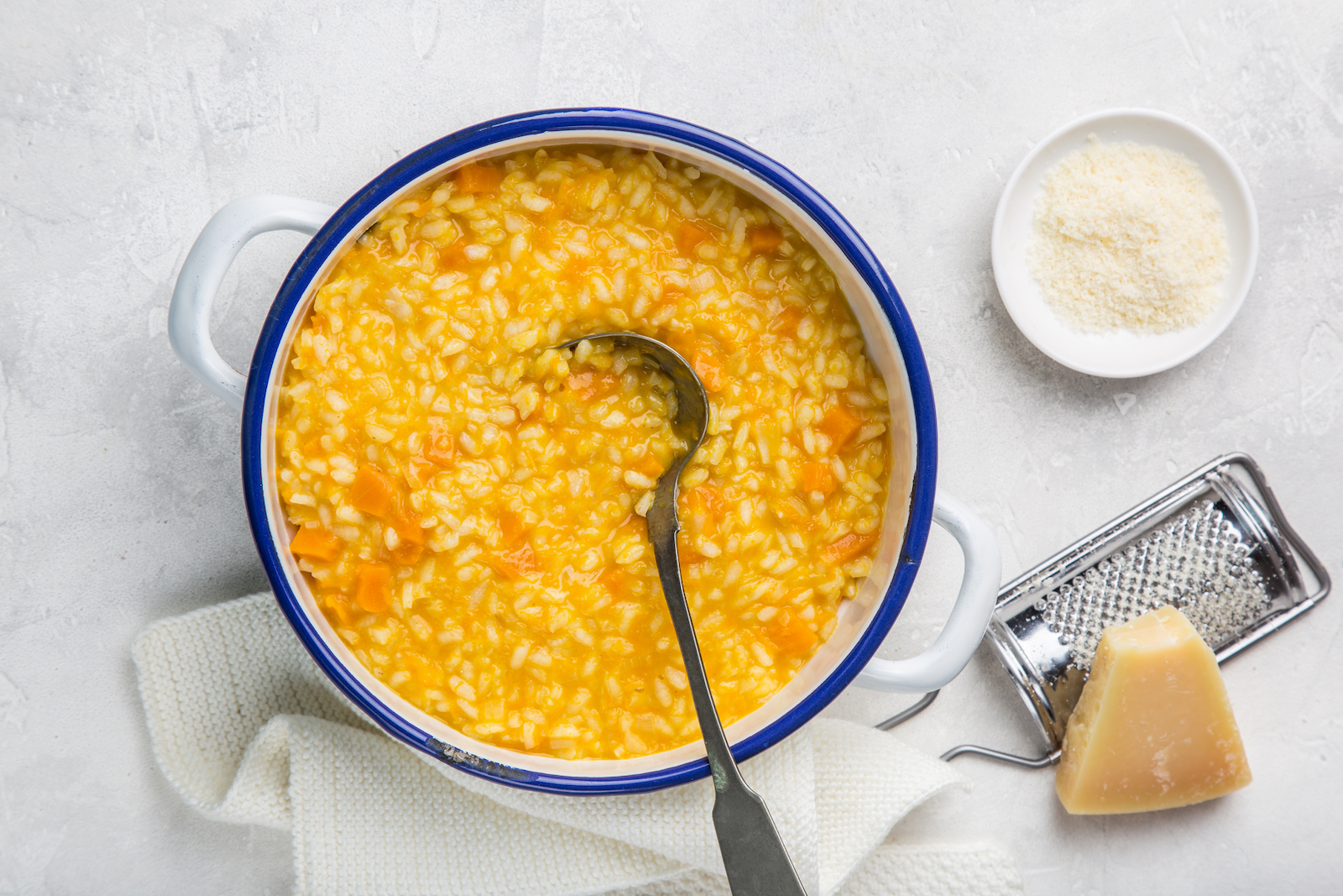 Nuovi inizi e una ricetta, quella del risotto zucca e salsiccia